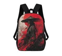 sinyumoney Sac À Dos Enfant Shinobi Or Ninja Poster Sac À Dos Scolaire 3D Sac À Dos Scolaire Pour Enfants Sacs D'école Sac À Dos Tendance Avec Poche Sacs À Livres 17inch