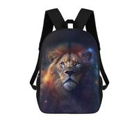 sinyumoney Sac À Dos Enfant Space Lion Sac À Dos Scolaire 3D Sac À Dos Scolaire Pour Enfants Sacs D'école Sac À Dos Tendance Avec Poche Sacs À Livres 17inch