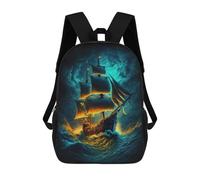 sinyumoney Sac À Dos Imprimé 3D Pour Enfants, Idéal Pour L'école. Sac À Dos Scolaire, Sac À Bandoulière Pour Livres.