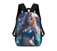 sinyumoney Sac À Dos Imprimé 3D Pour Garçons Et Filles Anime Starlit Gaming Girl Sac À Dos Scolaire Pour Enfants, Sac De Voyage Décontracté, Sac Pour Ordinateur Portable 17inch
