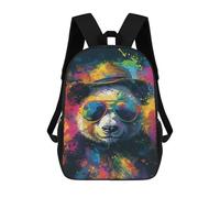 sinyumoney Sac À Dos Imprimé 3D Pour Garçons Et Filles Colorful Bear Art Print-2 Sac À Dos Scolaire Pour Enfants, Sac De Voyage Décontracté, Sac Pour Ordinateur Portable 17inch