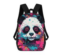 sinyumoney Sac À Dos Imprimé 3D Pour Garçons Et Filles Colorful Panda Artwork-2 Sac À Dos Scolaire Pour Enfants, Sac De Voyage Décontracté, Sac Pour Ordinateur Portable 17inch