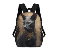sinyumoney Sac À Dos Imprimé 3D Pour Garçons Et Filles Cornish Rex Cat Mythos Sac À Dos Scolaire Pour Enfants, Sac De Voyage Décontracté, Sac Pour Ordinateur Portable 17inch