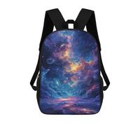 sinyumoney Sac À Dos Imprimé 3D Pour Garçons Et Filles Cosmic Nebula Galaxy Sac À Dos Scolaire Pour Enfants, Sac De Voyage Décontracté, Sac Pour Ordinateur Portable 17inch