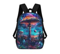 sinyumoney Sac À Dos Imprimé 3D Pour Garçons Et Filles Fantasy Mushroom Forest-5 Sac À Dos Scolaire Pour Enfants, Sac De Voyage Décontracté, Sac Pour Ordinateur Portable 17inch