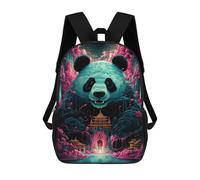 sinyumoney Sac À Dos Imprimé 3D Pour Garçons Et Filles Panda Fantasy Landscape Sac À Dos Scolaire Pour Enfants, Sac De Voyage Décontracté, Sac Pour Ordinateur Portable 17inch