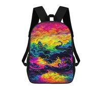 sinyumoney Sac À Dos Imprimé 3D Pour Garçons Et Filles Rainbow Clouds in Paradise -1 Sac À Dos Scolaire Pour Enfants, Sac De Voyage Décontracté, Sac Pour Ordinateur Portable 17inch
