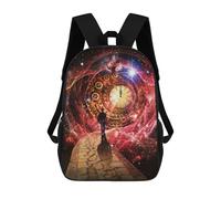 sinyumoney Sac À Dos Imprimé 3D Pour Garçons Et Filles Time Portal Journey Sac À Dos Scolaire Pour Enfants, Sac De Voyage Décontracté, Sac Pour Ordinateur Portable 17inch