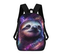 sinyumoney Sac À Dos Imprimé En 3D 17inch Cosmic Sloth Portrait Print-4 Sac D'école Léger Pour Enfants, Idéal Pour Les Voyages Et Les Cours, Pour Les Collégiens Et Collégiens