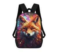 sinyumoney Sac À Dos Imprimé En 3D Abstract Graffiti Fox Art Sacs D'école Pour Enfants, Sacs À Dos Grande Capacité Pour Les Voyages, Sacs À Livres Tendance, Sac À Dos Garçon Fille 17inch
