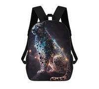 sinyumoney Sac À Dos Imprimé En 3D Astral Leopard Sacs D'école Pour Enfants, Sacs À Livres, Sac À Dos De Voyage Léger, Sac D'école Pour Garçons Et Filles, Élèves Du Collège 17inch