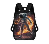 sinyumoney Sac À Dos Imprimé En 3D Astronaut in Flames -4 Sacs D'école Pour Enfants, Sacs À Dos Grande Capacité Pour Les Voyages, Sacs À Livres Tendance, Sac À Dos Garçon Fille 17inch