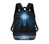 sinyumoney Sac À Dos Imprimé En 3D Christ Our Lord 2 Sacs D'école Pour Enfants, Sacs À Dos Grande Capacité Pour Les Voyages, Sacs À Livres Tendance, Sac À Dos Garçon Fille 17inch