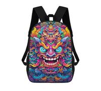 sinyumoney Sac À Dos Imprimé En 3D Colorful Mythical Creature Artwork Sacs D'école Pour Enfants, Sacs À Dos Grande Capacité Pour Les Voyages, Sacs À Livres Tendance, Sac À Dos Garçon Fille 17inch