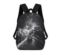 sinyumoney Sac À Dos Imprimé En 3D Cosmic Journey Sacs D'école Pour Enfants, Sacs À Dos Grande Capacité Pour Les Voyages, Sacs À Livres Tendance, Sac À Dos Garçon Fille 17inch