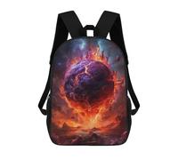 sinyumoney Sac À Dos Imprimé En 3D Destruction Planet Sacs D'école Pour Enfants, Sacs À Dos Grande Capacité Pour Les Voyages, Sacs À Livres Tendance, Sac À Dos Garçon Fille 17inch
