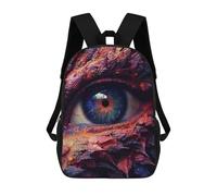 sinyumoney Sac À Dos Imprimé En 3D Dragon's Eye Gaze -2 Sacs D'école Pour Enfants, Sacs À Dos Grande Capacité Pour Les Voyages, Sacs À Livres Tendance, Sac À Dos Garçon Fille 17inch