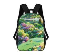 sinyumoney Sac À Dos Imprimé En 3D Enchanted Forest Landscape-1 Sacs D'école Pour Enfants, Sacs À Dos Grande Capacité Pour Les Voyages, Sacs À Livres Tendance, Sac À Dos Garçon Fille 17inch