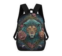sinyumoney Sac À Dos Imprimé En 3D Enchanted Lion Portrait -13 Sacs D'école Pour Enfants, Sacs À Dos Grande Capacité Pour Les Voyages, Sacs À Livres Tendance, Sac À Dos Garçon Fille 17inch