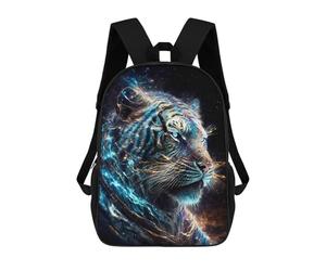 sinyumoney Sac À Dos Imprimé En 3D Galactic Tiger Majesty Sacs D'école Pour Enfants, Sacs À Dos Grande Capacité Pour Les Voyages, Sacs À Livres Tendance, Sac À Dos Garçon Fille 17inch