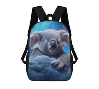 sinyumoney Sac À Dos Imprimé En 3D Koala in Clouds Sacs D'école Pour Enfants, Sacs À Dos Grande Capacité Pour Les Voyages, Sacs À Livres Tendance, Sac À Dos Garçon Fille 17inch