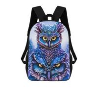 sinyumoney Sac À Dos Imprimé En 3D Magical Fantasy Owl Artwork Sacs D'école Pour Enfants, Sacs À Dos Grande Capacité Pour Les Voyages, Sacs À Livres Tendance, Sac À Dos Garçon Fille 17inch