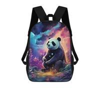 sinyumoney Sac À Dos Imprimé En 3D Panda in A Fantasy Forest -1 Sacs D'école Pour Enfants, Sacs À Dos Grande Capacité Pour Les Voyages, Sacs À Livres Tendance, Sac À Dos Garçon Fille 17inch