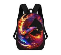 sinyumoney Sac À Dos Imprimé En 3D Phoenix Rise Artwork Sacs D'école Pour Enfants, Sacs À Dos Grande Capacité Pour Les Voyages, Sacs À Livres Tendance, Sac À Dos Garçon Fille 17inch