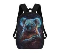 sinyumoney Sac À Dos Imprimé En 3D Pour Enfants 17inch Cosmic Koala Celestial Tree Hugger Sac De Voyage Léger Et Tendance Pour L'école Et Les Voyages Des Écoliers