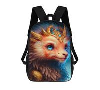 sinyumoney Sac À Dos Imprimé En 3D Pour Enfants 17inch Fantasy Fox Art Print-4 Sac De Voyage Léger Et Tendance Pour L'école Et Les Voyages Des Écoliers