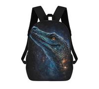 sinyumoney Sac À Dos Imprimé En 3D Pour Enfants 17inch Galactic Lizard Art Print-24 Sac De Voyage Léger Et Tendance Pour L'école Et Les Voyages Des Écoliers