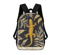 sinyumoney Sac À Dos Imprimé En 3D Pour Enfants 17inch William Morris Salamander Sac De Voyage Léger Et Tendance Pour L'école Et Les Voyages Des Écoliers