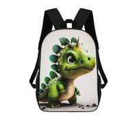 sinyumoney Sac À Dos Imprimé En 3D Pour Enfants Adorable Dinosaur Artwork Sac À Dos Scolaire Grande Capacité Pour Les Voyages, Idéal Pour Les Garçons Du Primaire Et Du Collège 17inch