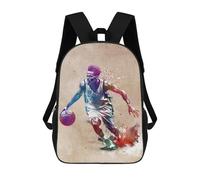 sinyumoney Sac À Dos Imprimé En 3D Pour Enfants Basketball Player Sport Sac À Dos Scolaire Grande Capacité Pour Les Voyages, Idéal Pour Les Garçons Du Primaire Et Du Collège 17inch