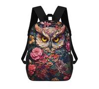 sinyumoney Sac À Dos Imprimé En 3D Pour Enfants Blossoming Wisdom Sac D'école Léger Et Tendance Pour Les Voyages Et Les Études 17inch
