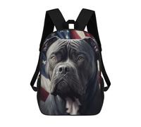 sinyumoney Sac À Dos Imprimé En 3D Pour Enfants Cane Corso America USA Sac D'école Léger Et Tendance Pour Les Voyages Et Les Études 17inch