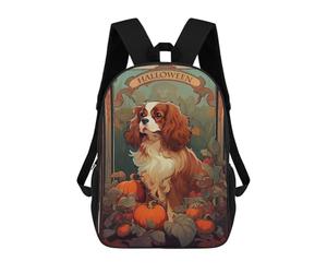 sinyumoney Sac À Dos Imprimé En 3D Pour Enfants Cavalier Halloween Art Sac À Dos Scolaire Grande Capacité Pour Les Voyages, Idéal Pour Les Garçons Du Primaire Et Du Collège 17inch