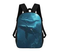 sinyumoney Sac À Dos Imprimé En 3D Pour Enfants Celestial Whale in Galaxy, Sac À Dos Tendance Pour L'école, Les Voyages Et Les Loisirs, Grand Sac À Dos Pour Garçons Et Filles 17inch