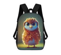 sinyumoney Sac À Dos Imprimé En 3D Pour Enfants Charming Little Bird Illustration, Sac À Dos Tendance Pour L'école, Les Voyages Et Les Loisirs, Grand Sac À Dos Pour Garçons Et Filles 17inch