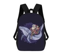 sinyumoney Sac À Dos Imprimé En 3D Pour Enfants Christmas Santa Claus Sac À Dos Scolaire Grande Capacité Pour Les Voyages, Idéal Pour Les Garçons Du Primaire Et Du Collège 17inch