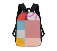 sinyumoney Sac À Dos Imprimé En 3D Pour Enfants Collage 2 Sac D'école Léger Et Tendance Pour Les Voyages Et Les Études 17inch