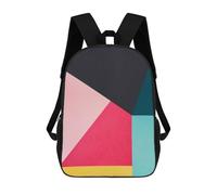 sinyumoney Sac À Dos Imprimé En 3D Pour Enfants Colorful And Abstract 05 Sacs À Dos De Jour, Cartable, Sac À Dos Tendance, Sacs À Dos Décontractés Pour Écoliers Et Écolières 17inch