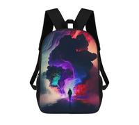 sinyumoney Sac À Dos Imprimé En 3D Pour Enfants Colorful Clouds A Journey Through Dreams Sac À Dos Scolaire Grande Capacité Pour Les Voyages, Idéal Pour Les Garçons Du Primaire Et Du Collège 17inch