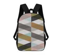 sinyumoney Sac À Dos Imprimé En 3D Pour Enfants Composition II Sac D'école Léger Et Tendance Pour Les Voyages Et Les Études 17inch