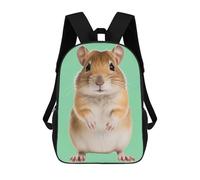 sinyumoney Sac À Dos Imprimé En 3D Pour Enfants Cute Gerbil Sac D'école Léger Et Tendance Pour Les Voyages Et Les Études 17inch