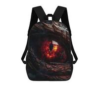 sinyumoney Sac À Dos Imprimé En 3D Pour Enfants Dragon Eye Artwork-7 Sac D'école Léger Et Tendance Pour Les Voyages Et Les Études 17inch