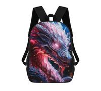 sinyumoney Sac À Dos Imprimé En 3D Pour Enfants Epic Flare Dragon Sac À Dos Scolaire Grande Capacité Pour Les Voyages, Idéal Pour Les Garçons Du Primaire Et Du Collège 17inch