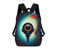sinyumoney Sac À Dos Imprimé En 3D Pour Enfants Fantasy Alien Sacs À Dos De Jour, Cartable, Sac À Dos Tendance, Sacs À Dos Décontractés Pour Écoliers Et Écolières 17inch