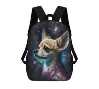sinyumoney Sac À Dos Imprimé En 3D Pour Enfants Galactic Canine Portrait -1 Sac À Dos Scolaire Grande Capacité Pour Les Voyages, Idéal Pour Les Garçons Du Primaire Et Du Collège 17inch