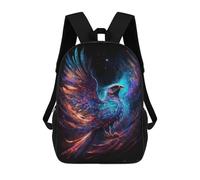 sinyumoney Sac À Dos Imprimé En 3D Pour Enfants Galactic Phoenix Art Print -6, Sac À Dos Tendance Pour L'école, Les Voyages Et Les Loisirs 17inch, Grand Sac À Dos De Jour Pour Garçons Et Filles
